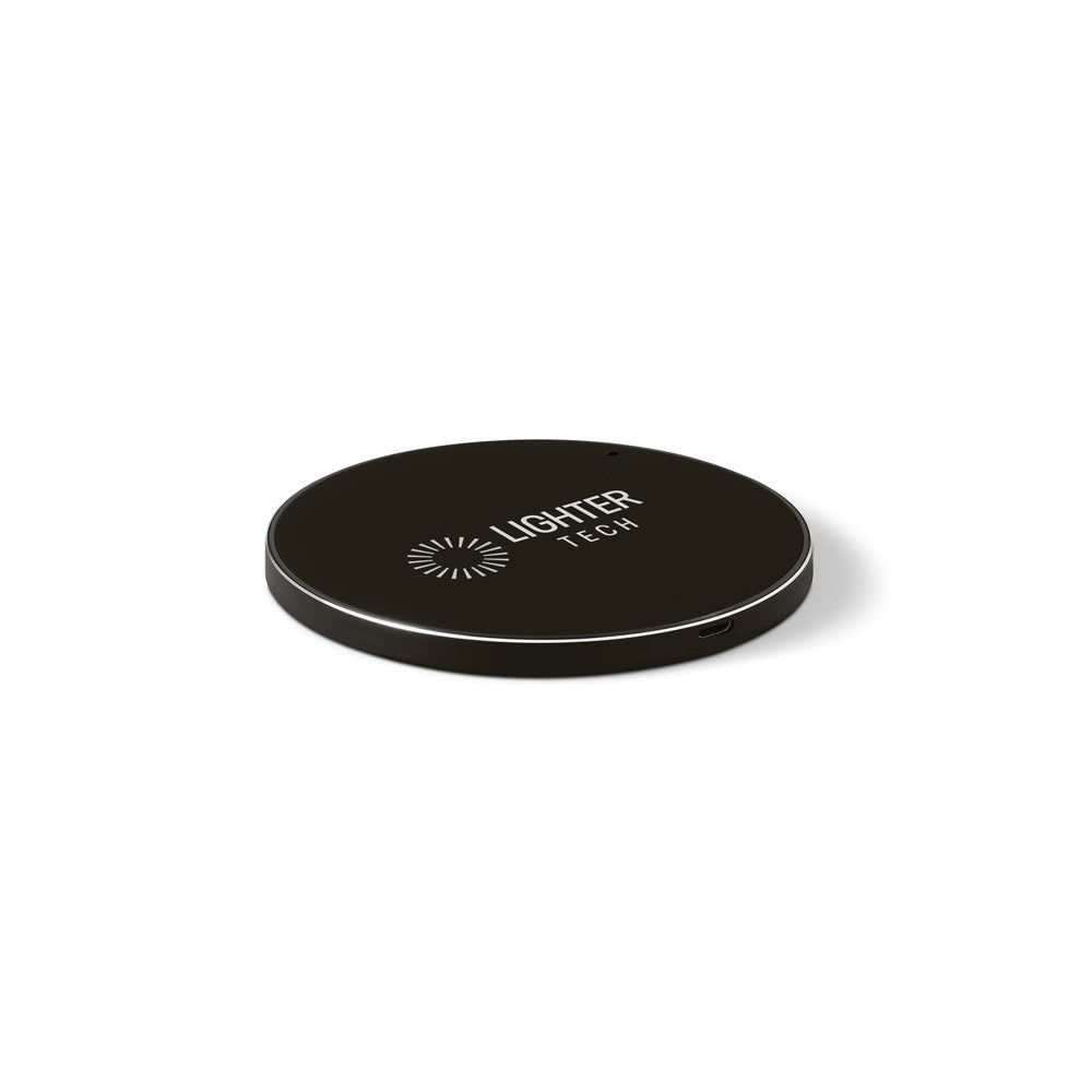 JOULE promotional power bank in black with custom logo branding