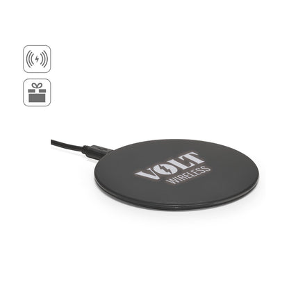 BURNELL promotional power bank (complete set view) with custom logo branding