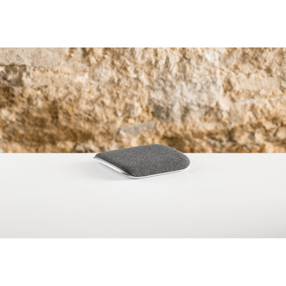 HORDE promotional power bank in dark grey with custom logo branding