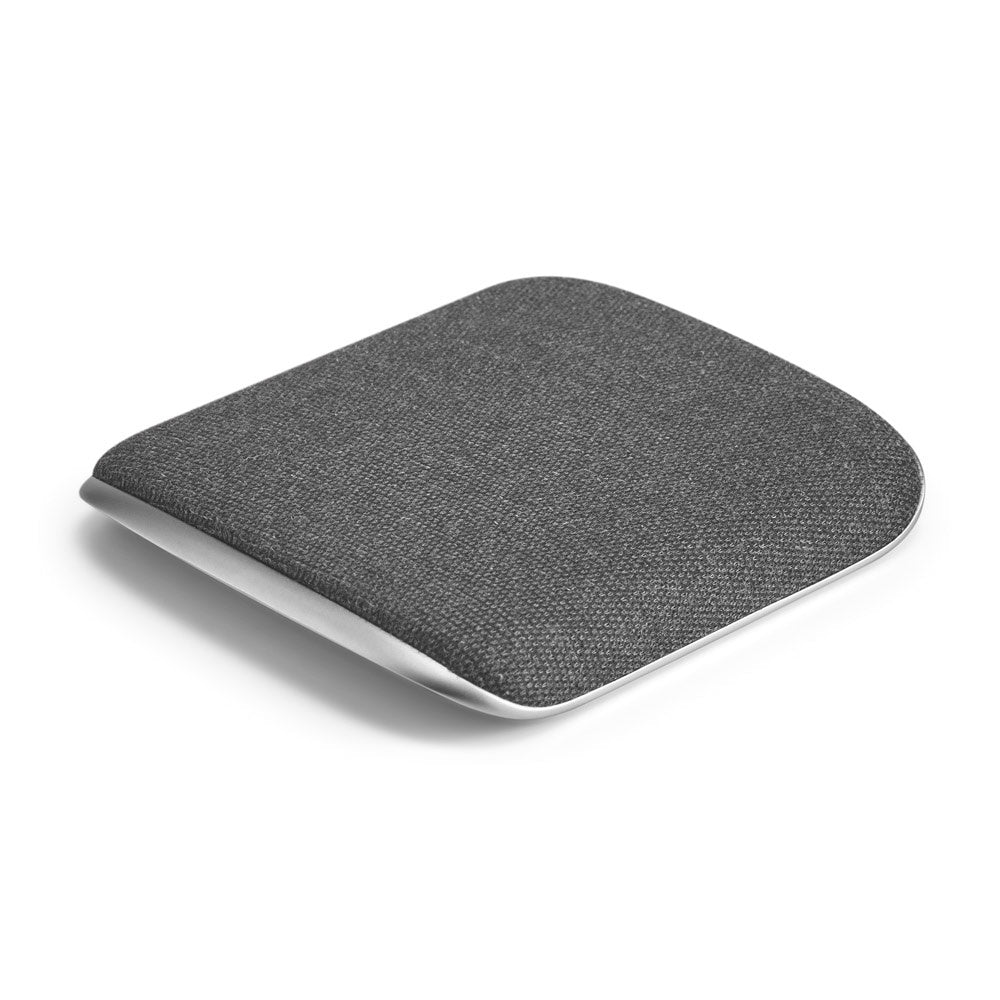 HORDE promotional power bank in dark grey with custom logo branding