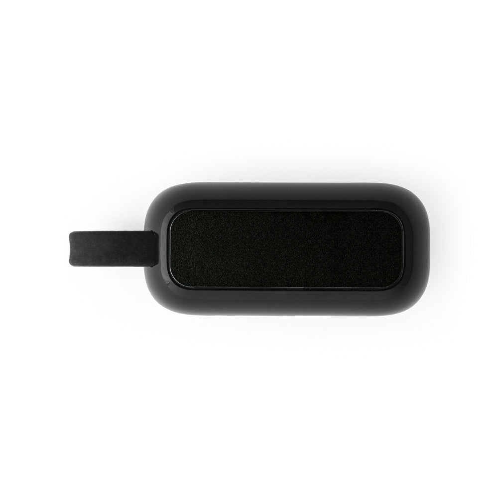 BOSON promotional headphones in black with custom logo branding