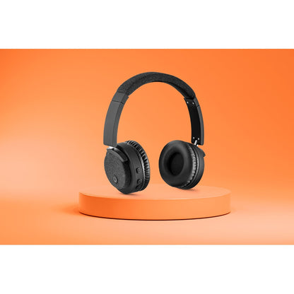 BEATDRUM promotional headphones with custom logo branding