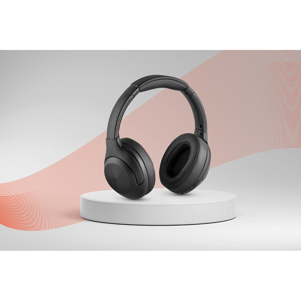 MELODY promotional headphones with custom logo branding