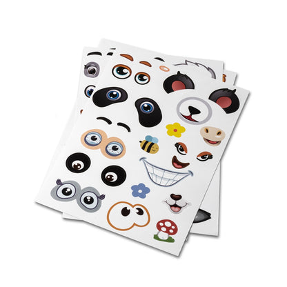 MADAGASCAR promotional game in white (detail view) with custom logo branding