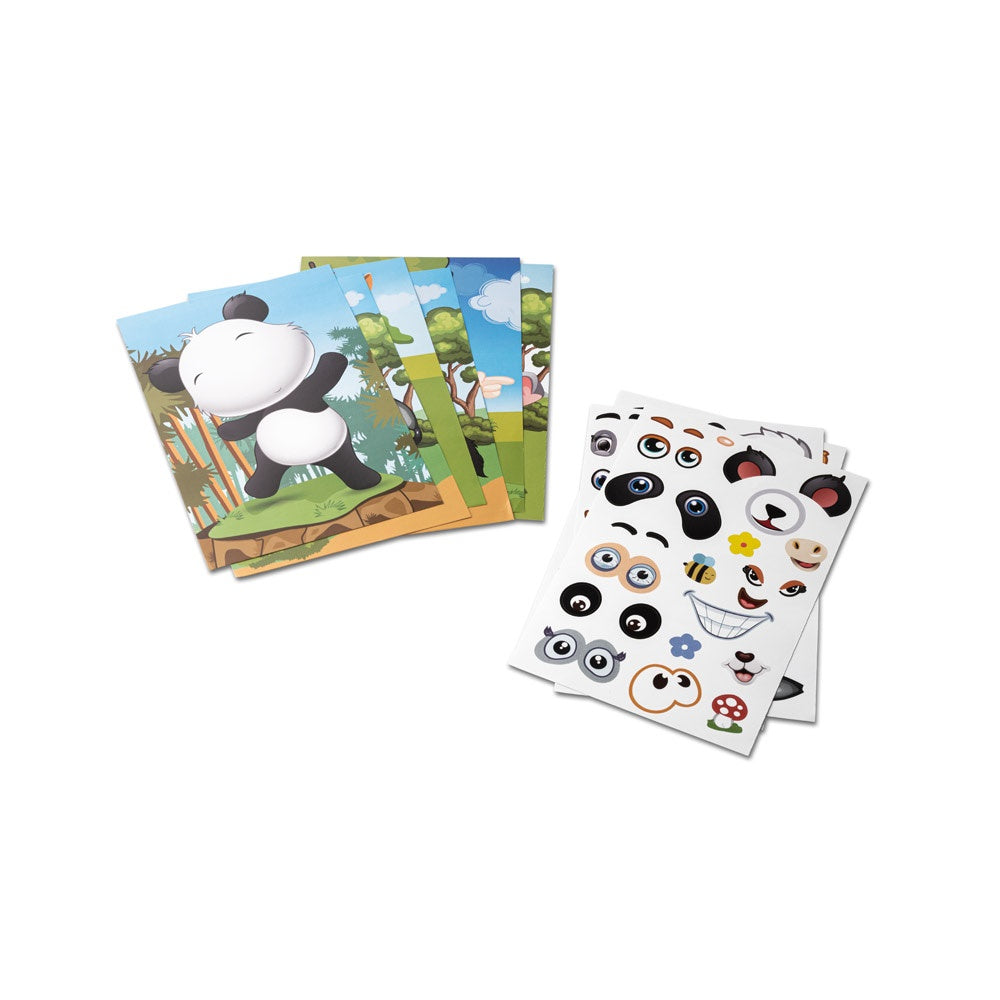 MADAGASCAR promotional game in white with custom logo branding