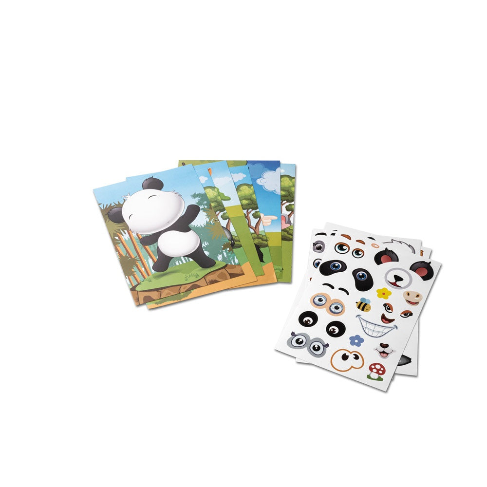 MADAGASCAR promotional game (complete set view) with custom logo branding