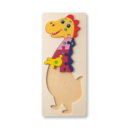 DIPLODOCO promotional game in light natural (detail view) with custom logo branding