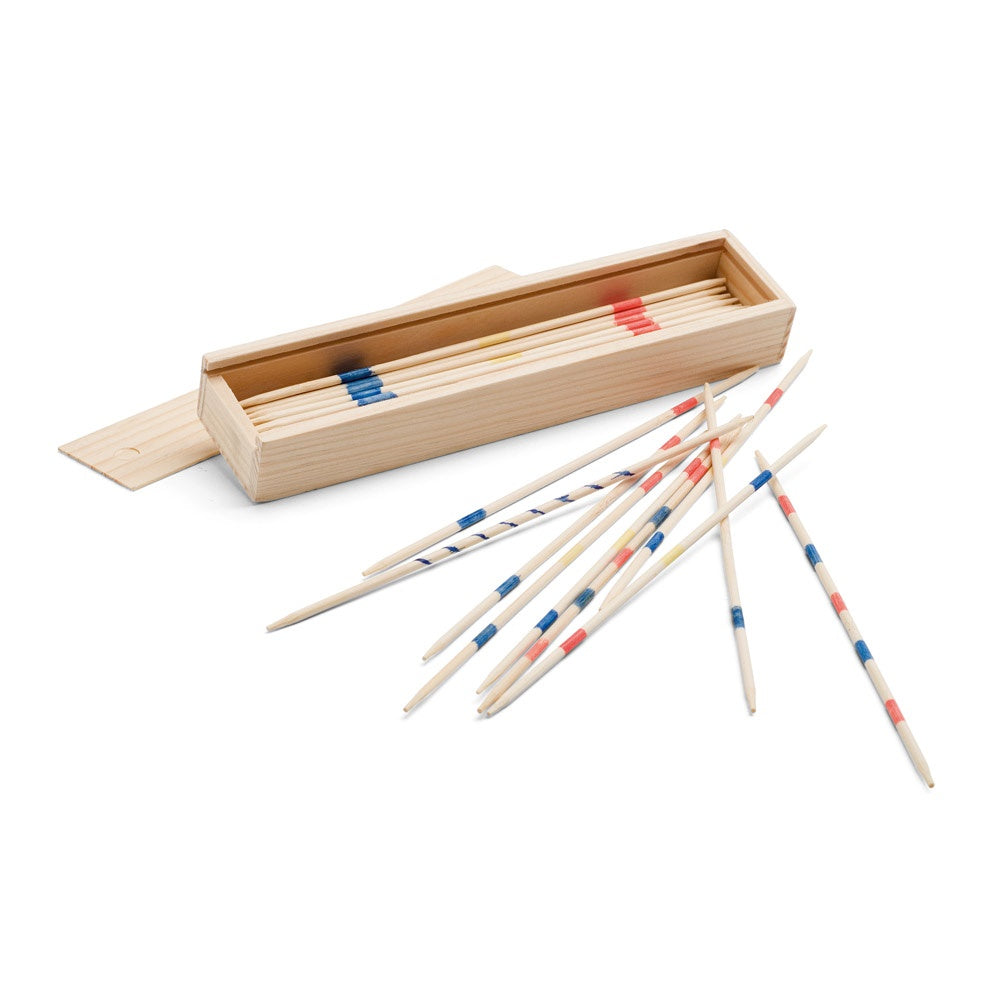 MIKA promotional game in light natural with custom logo branding