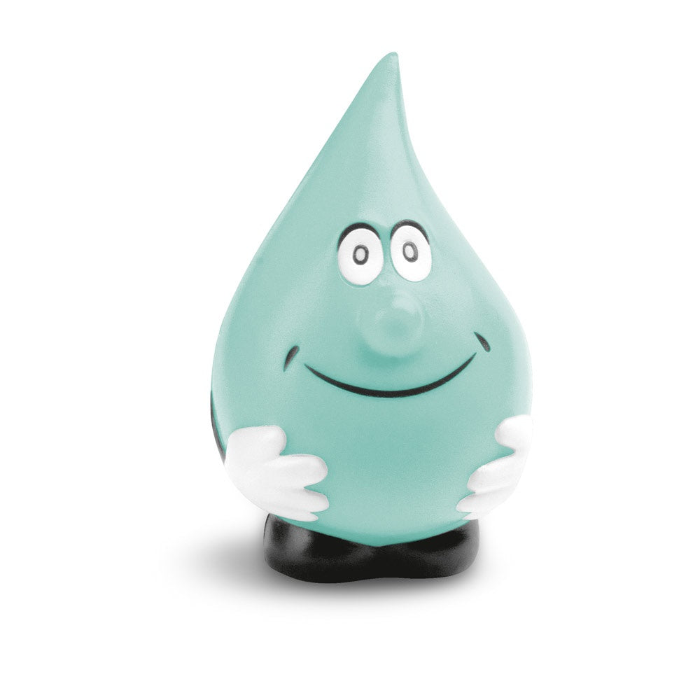 BLUS promotional wellness gift in light blue (detail view) with custom logo branding