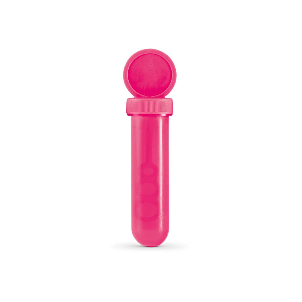 BUBBLY promotional game in pink with custom logo branding