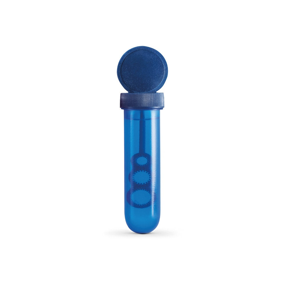 BUBBLY promotional game in blue with custom logo branding