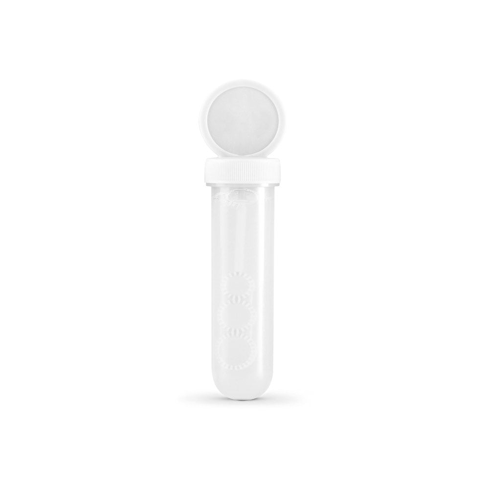 BUBBLY promotional game in white with custom logo branding
