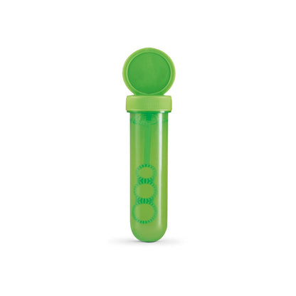 BUBBLY promotional game in light green with custom logo branding