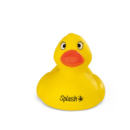 DUCK promotional game (complete set view) with custom logo branding