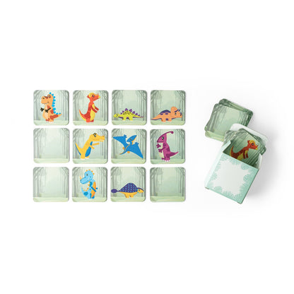 TRICERATOPS promotional game in light green (detail view) with custom logo branding
