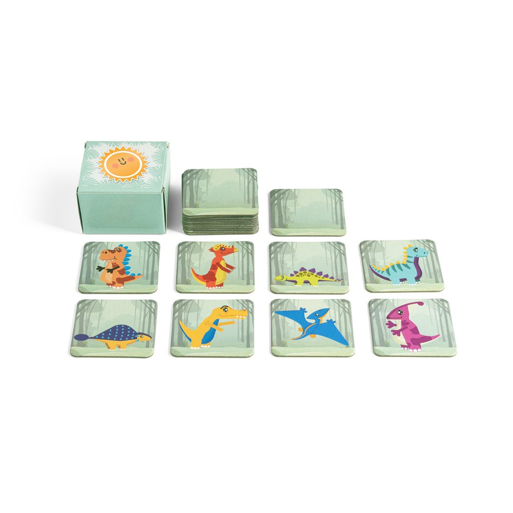 TRICERATOPS promotional game in light green with custom logo branding