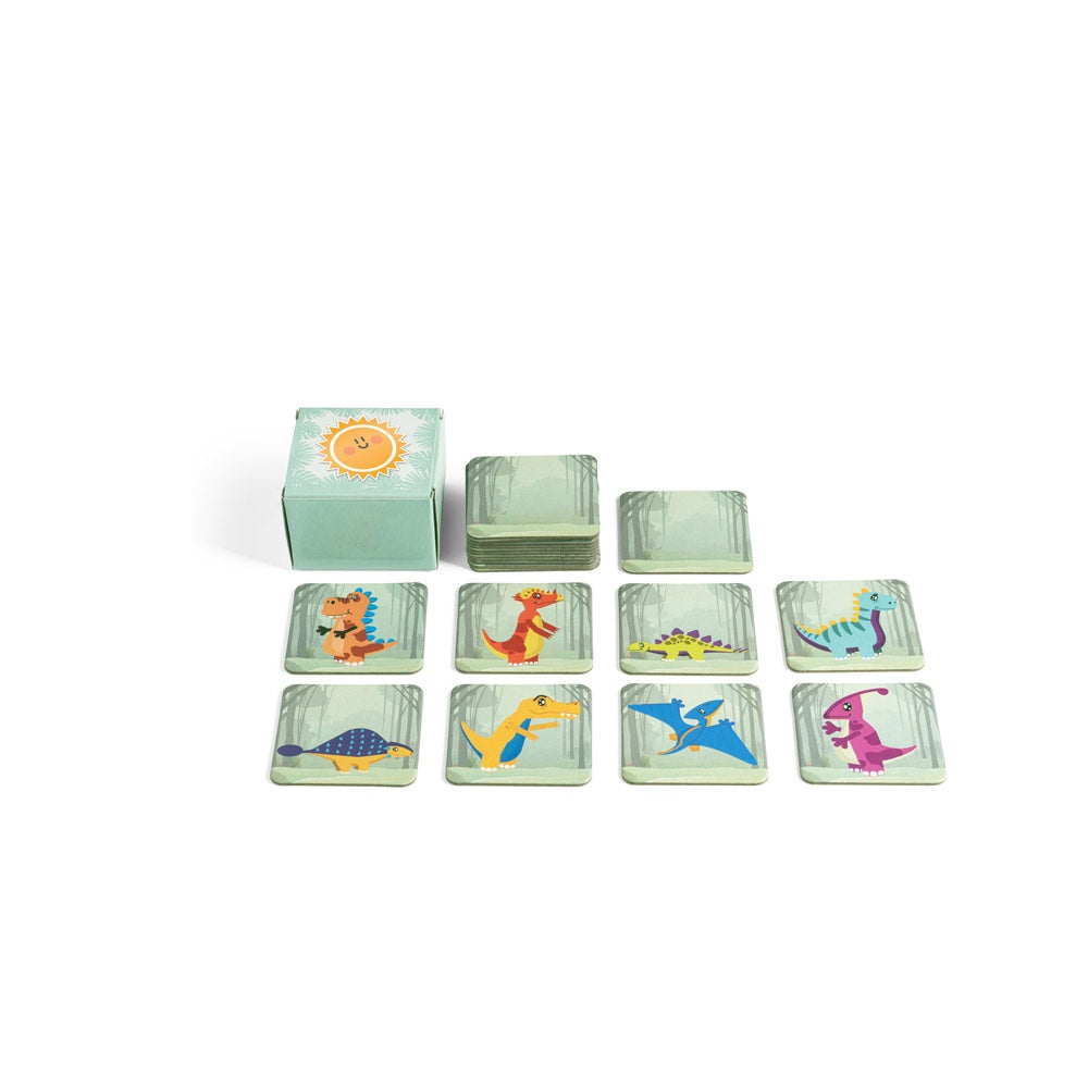 TRICERATOPS promotional game (complete set view) with custom logo branding