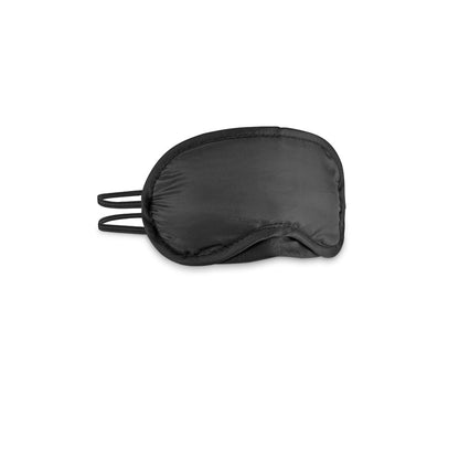 DOZY promotional travel accessory in black with custom logo branding
