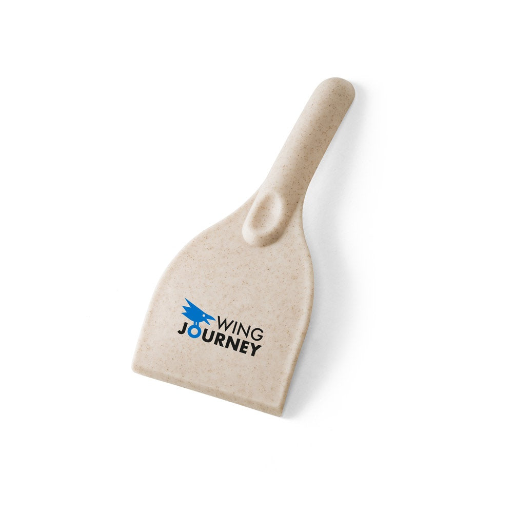 SPREE promotional travel accessory in natural with custom logo branding