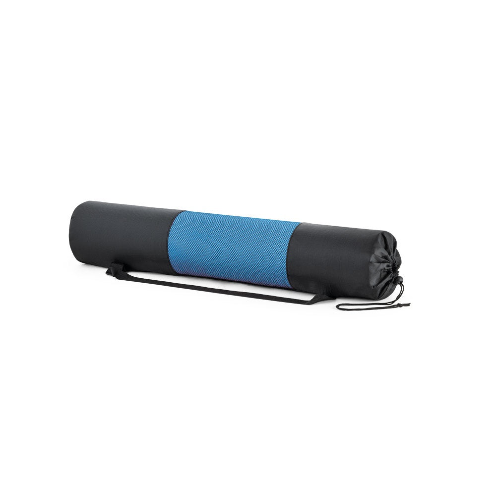 ZION promotional personal care item in light blue with custom logo branding