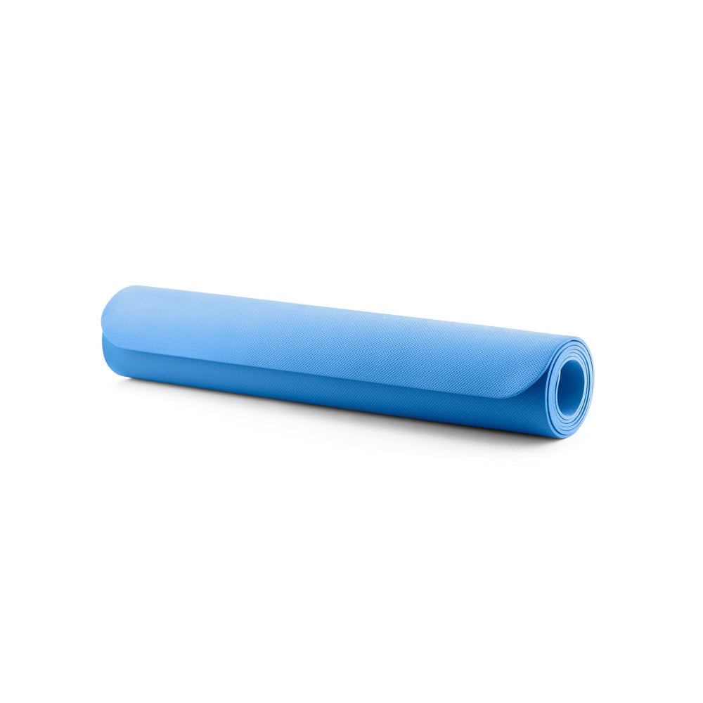 ZION promotional personal care item in light blue with custom logo branding