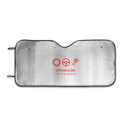 CRADLE promotional travel accessory in silver with custom logo branding