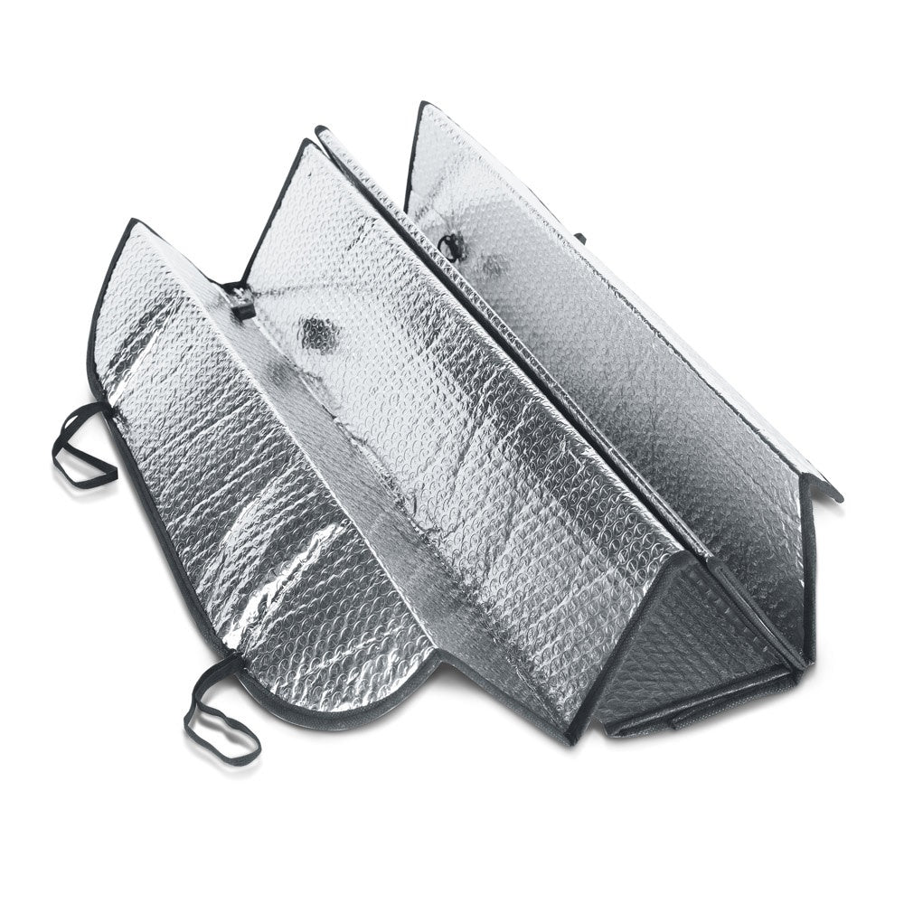 CRADLE promotional travel accessory in silver with custom logo branding