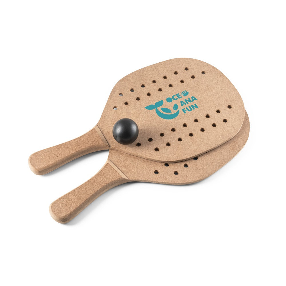 TAPIA promotional travel accessory in dark natural with custom logo branding