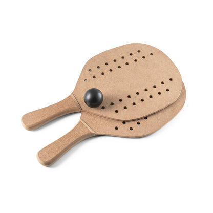 TAPIA promotional travel accessory in dark natural with custom logo branding