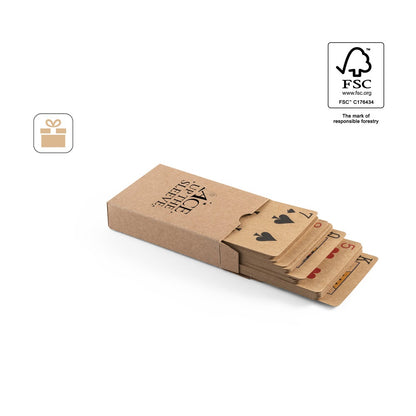 FISCHER promotional game (complete set view) with custom logo branding