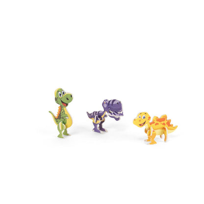 DINOSAURUS promotional game (complete set view) with custom logo branding