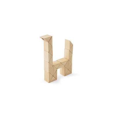 THINKO promotional game in natural (detail view) with custom logo branding