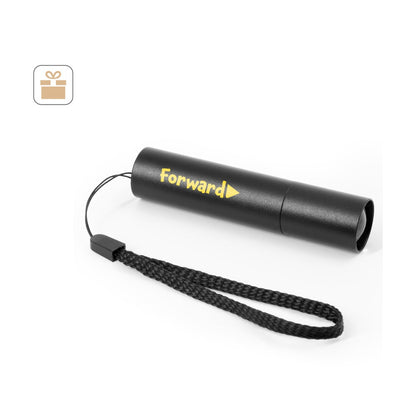 BRUCE promotional camping item (complete set view) with custom logo branding