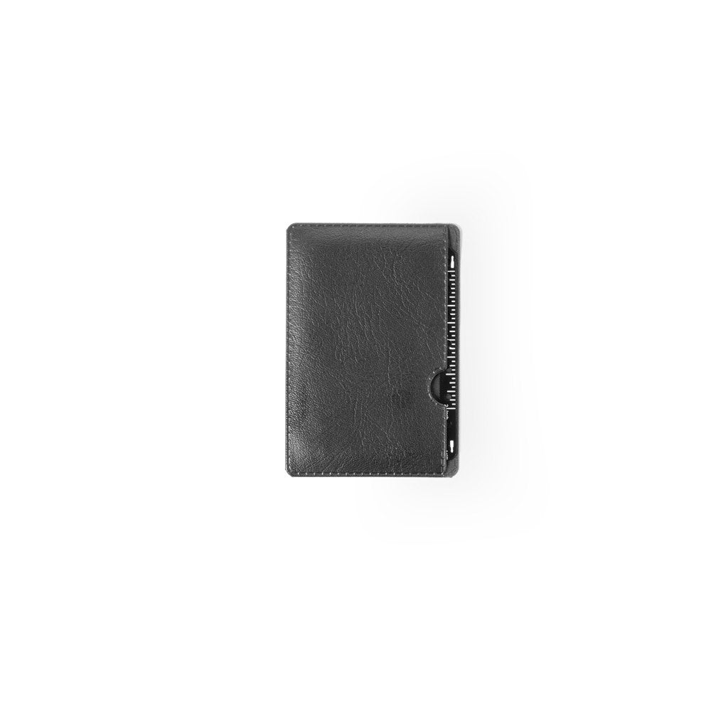 PEEBLES promotional multi-tool in black with custom logo branding
