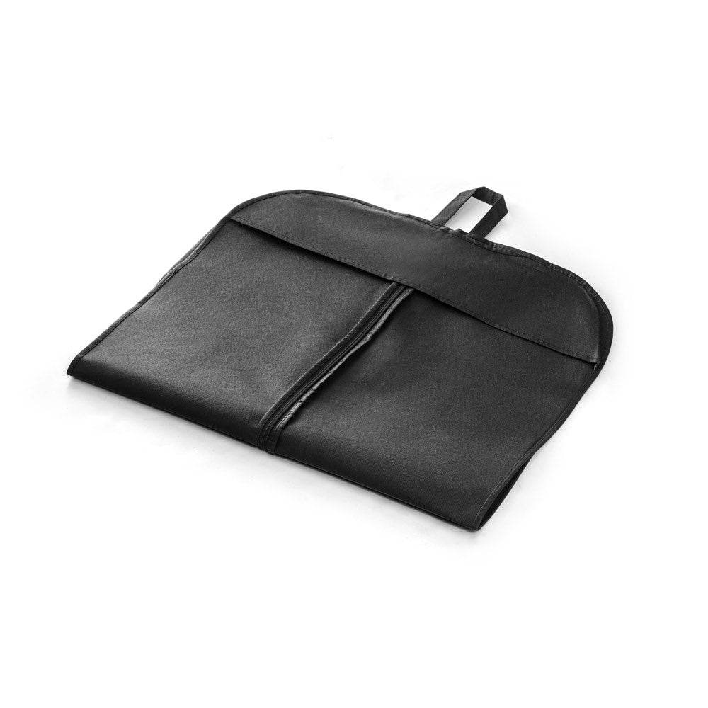 SEVENTH promotional travel accessory in black with custom logo branding