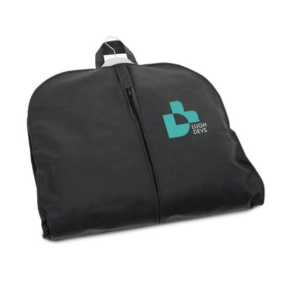 FONTAINE promotional travel accessory in black with custom logo branding