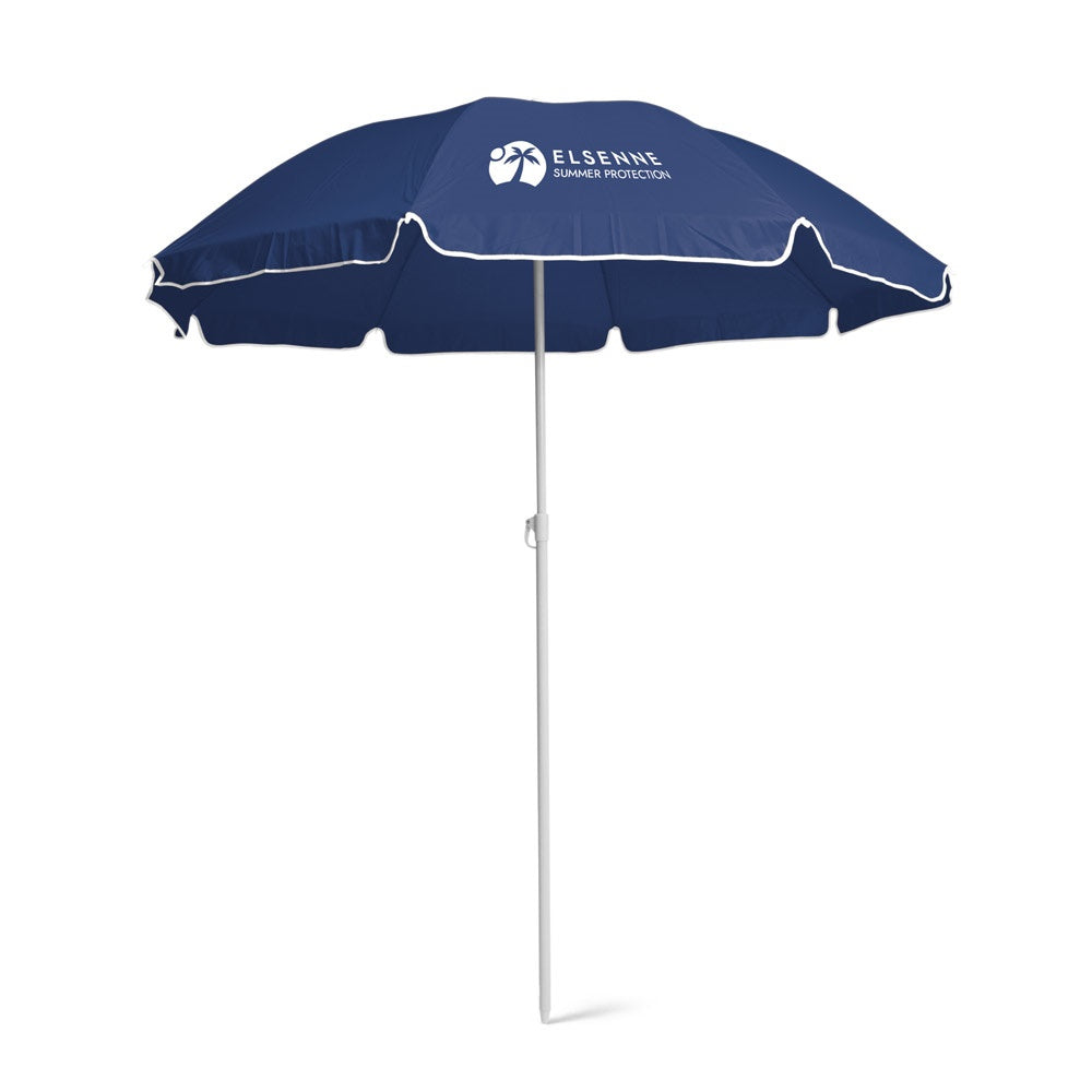 DERING promotional travel accessory in blue with custom logo branding
