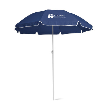 DERING promotional travel accessory in blue with custom logo branding