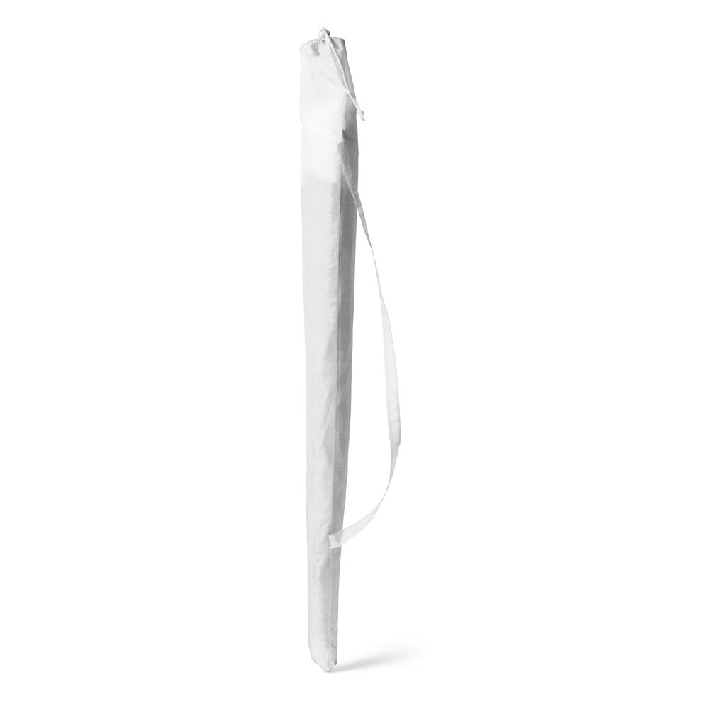 DERING promotional travel accessory in white with custom logo branding