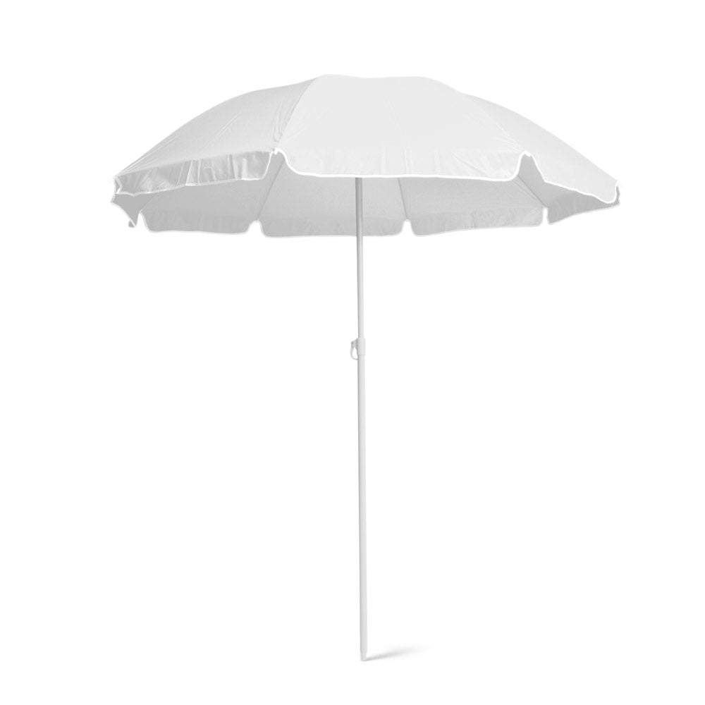 DERING promotional travel accessory in white with custom logo branding