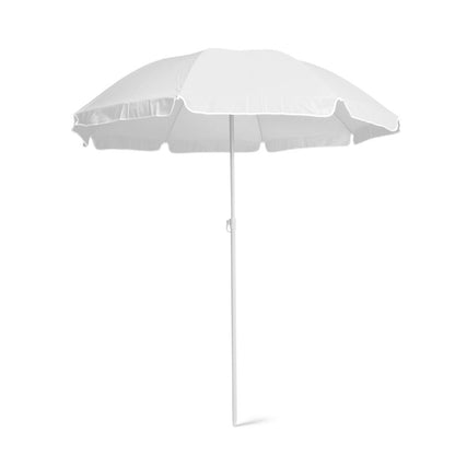 DERING promotional travel accessory in white with custom logo branding