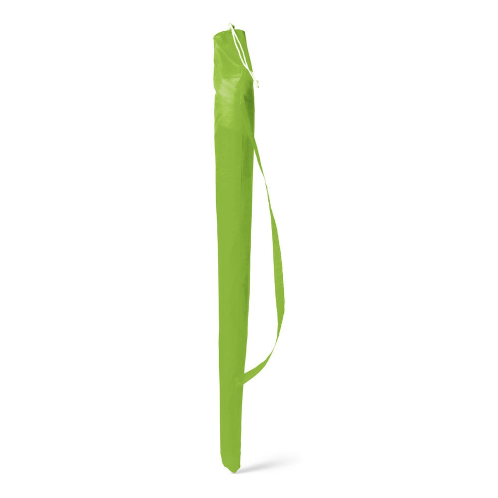 DERING promotional travel accessory in light green with custom logo branding