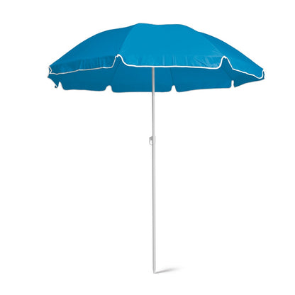 DERING promotional travel accessory in light blue with custom logo branding