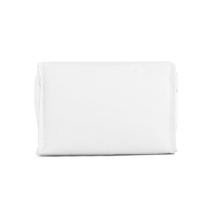 JEDDAH promotional cooler bag in white (detail view) with custom logo branding