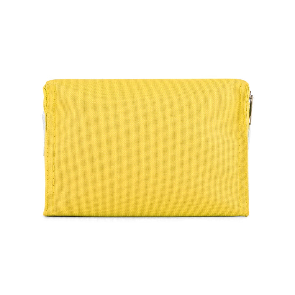 JEDDAH promotional cooler bag in yellow (detail view) with custom logo branding