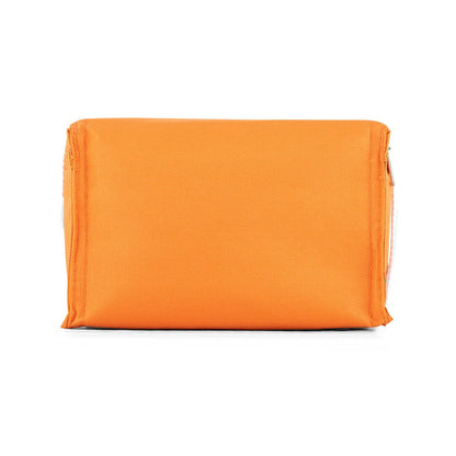 JEDDAH promotional cooler bag in orange (detail view) with custom logo branding