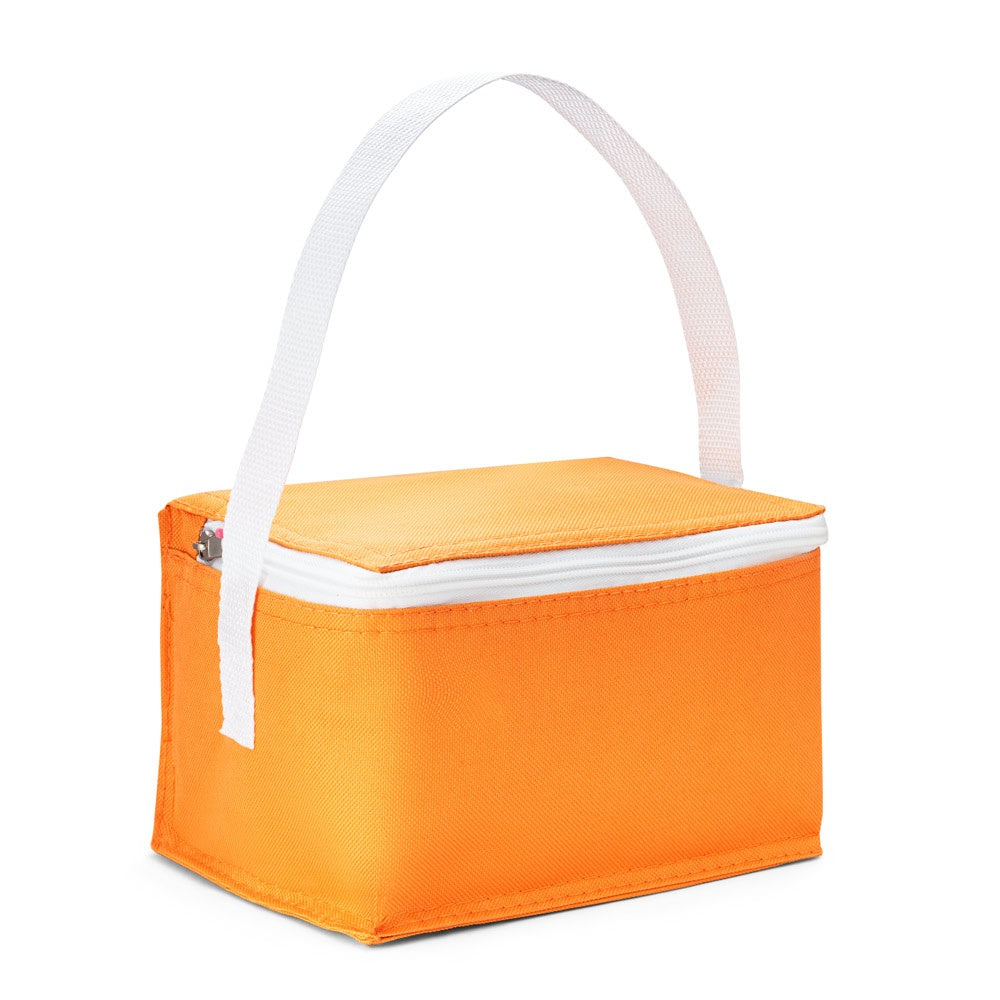 JEDDAH promotional cooler bag in orange with custom logo branding