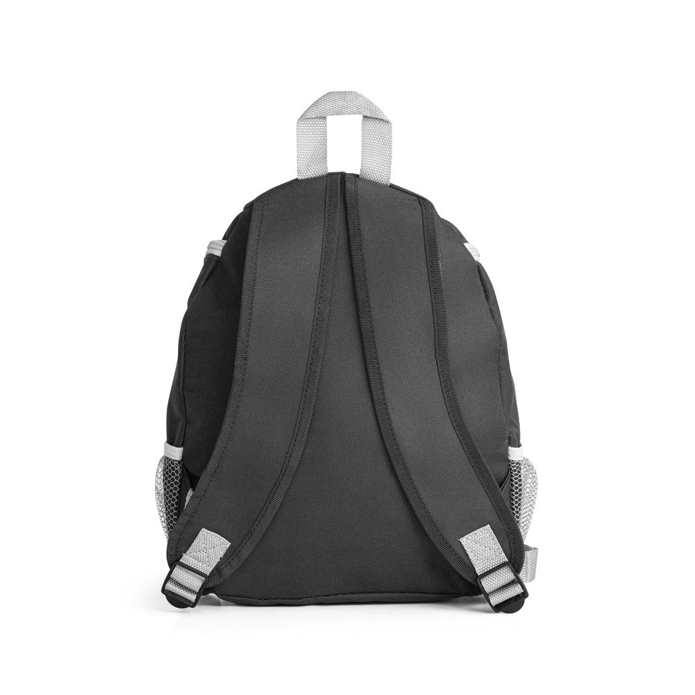JAIPUR promotional cooler bag in black (detail view) with custom logo branding