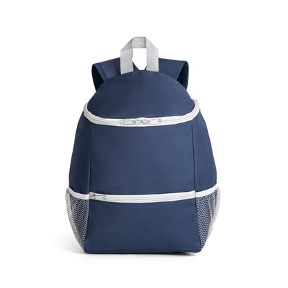 JAIPUR promotional cooler bag in blue (detail view) with custom logo branding