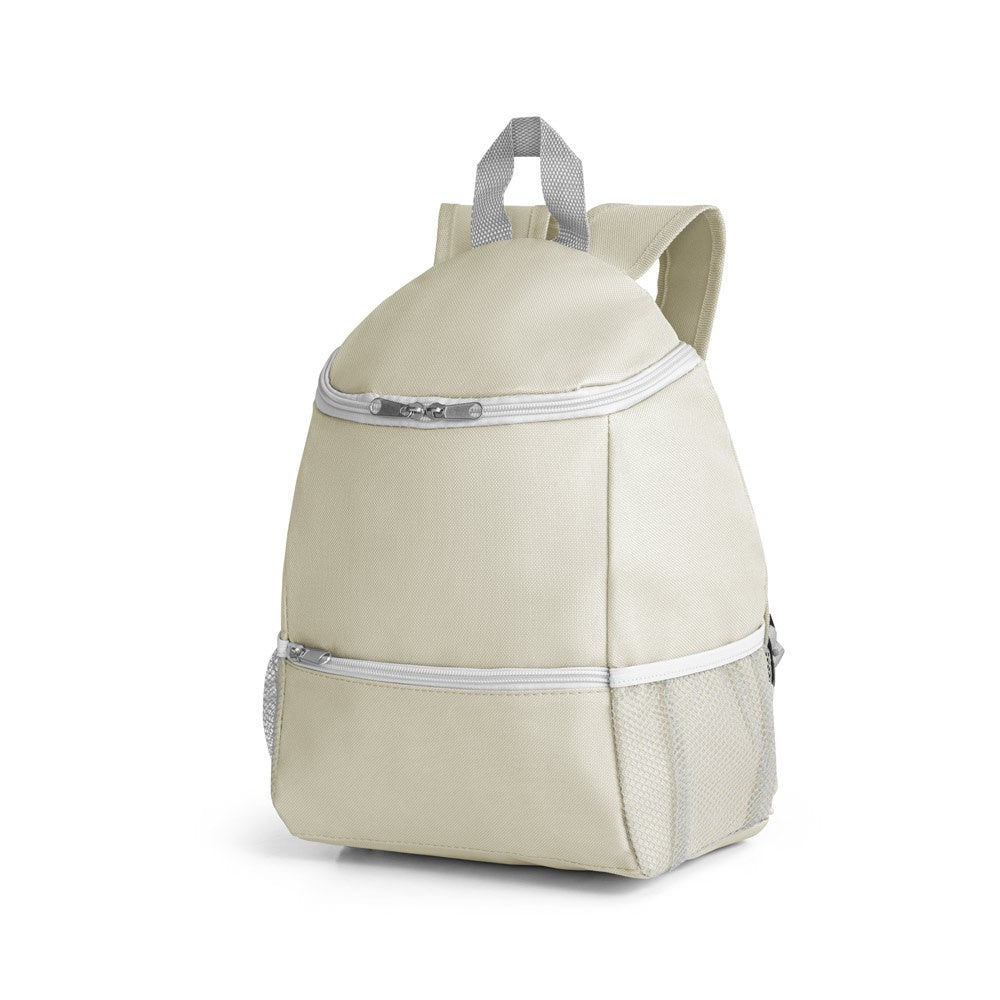JAIPUR promotional cooler bag in light grey with custom logo branding